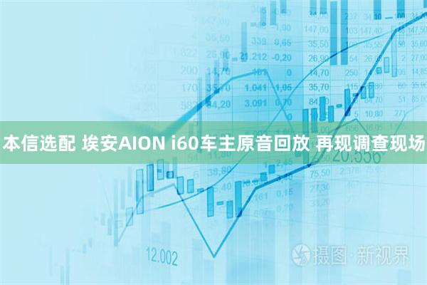 本信选配 埃安AION i60车主原音回放 再现调查现场